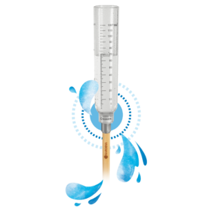 A Gardena Click-Up Rain Gauge sold by Lifestyle Home Garden