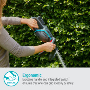 Comfortable-grip - Gardena battery trimmer available at Lifestyle Home Garden