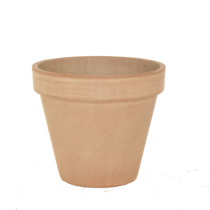 Sleek 31cm Vaso Vulcano Liscio ideal for statement plants