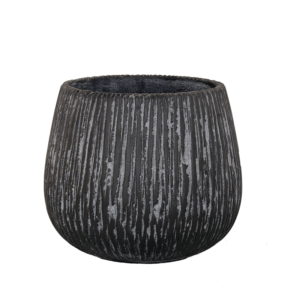 Versatile Black Coconut Pot for large and small plants