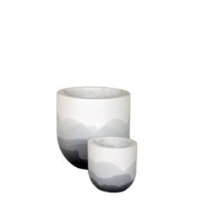 Versatile Misty Mountain Pot for indoor greenery and outdoor terraces
