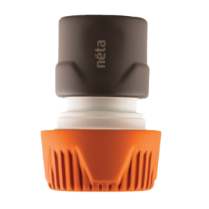 Lifestyle Home Garden's 12mm Neta hose connector in use